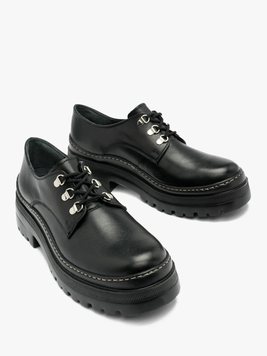 CZARNE PÓŁBUTY DAMSKIE