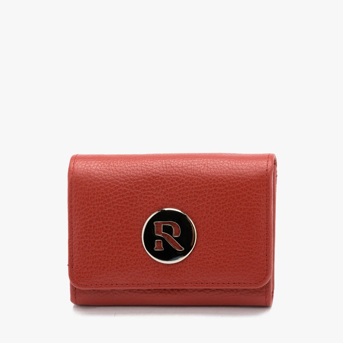 Czerwony portfel damski