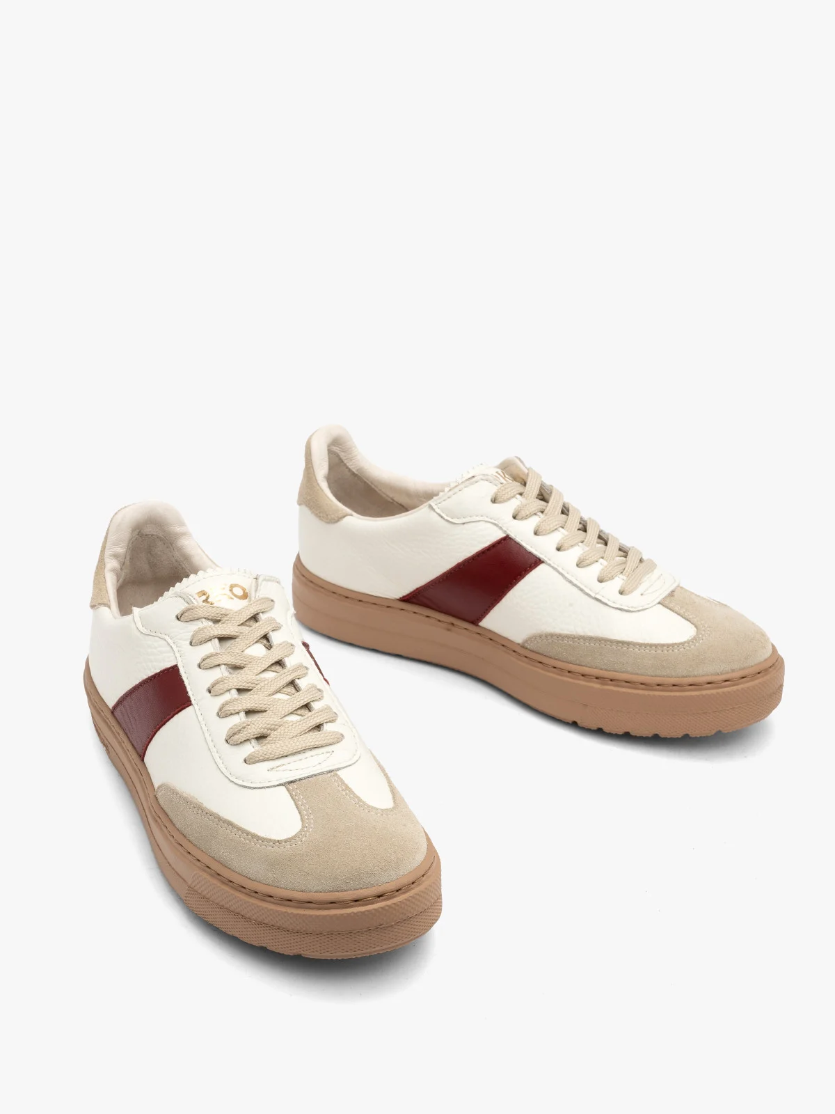 Wielobarwne sportowe półbuty damskie