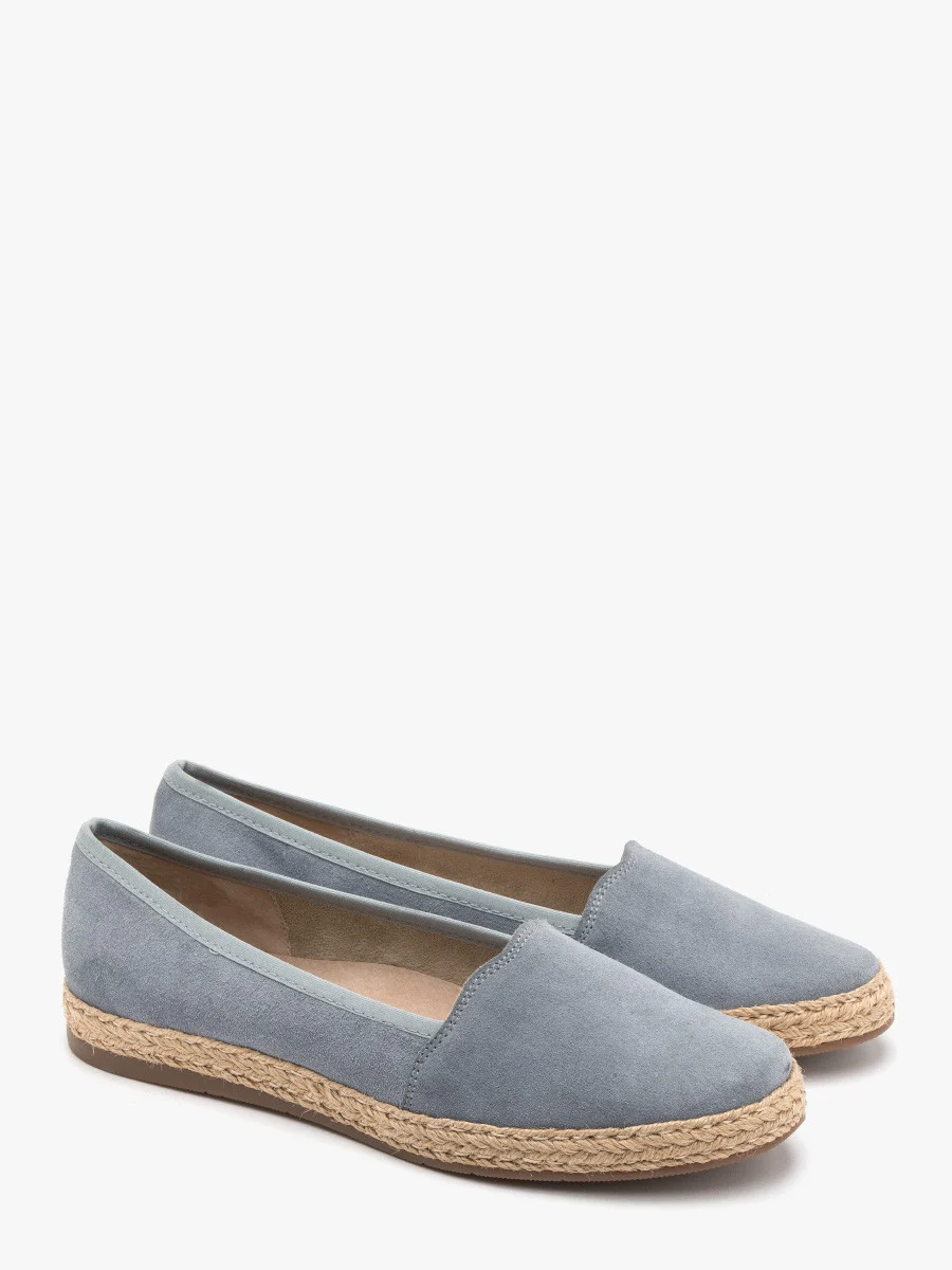 Niebieskie espadryle