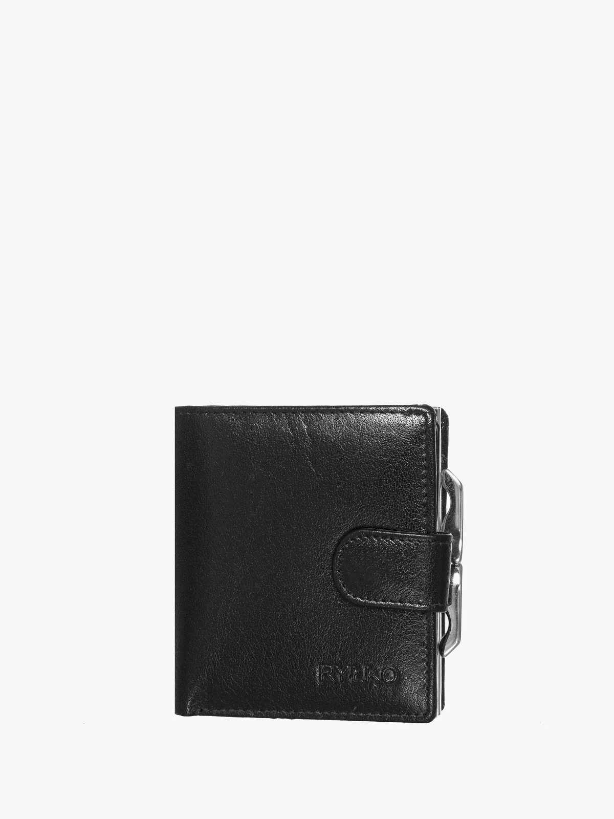 Czarny portfel damski