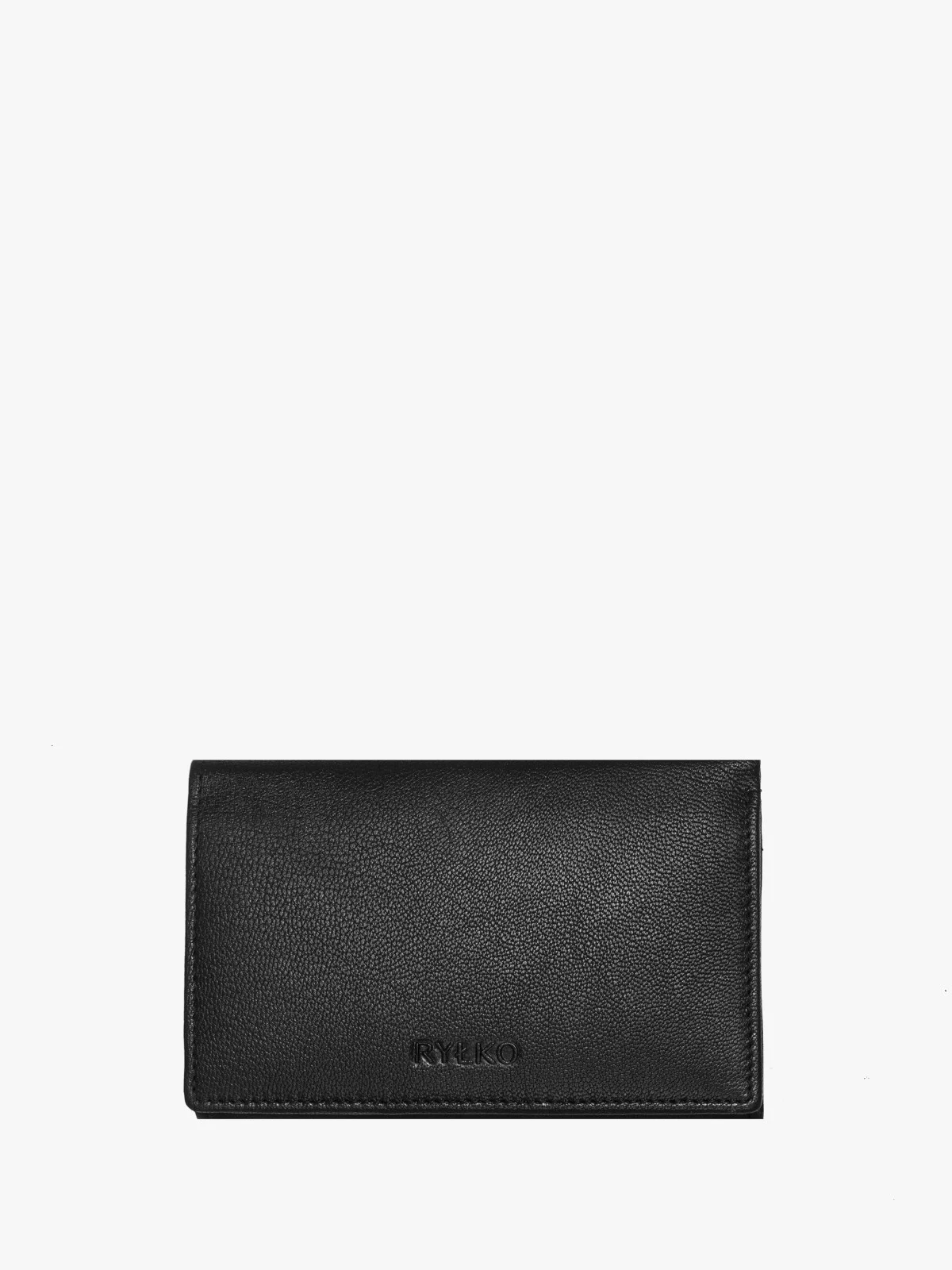 Czarny portfel damski