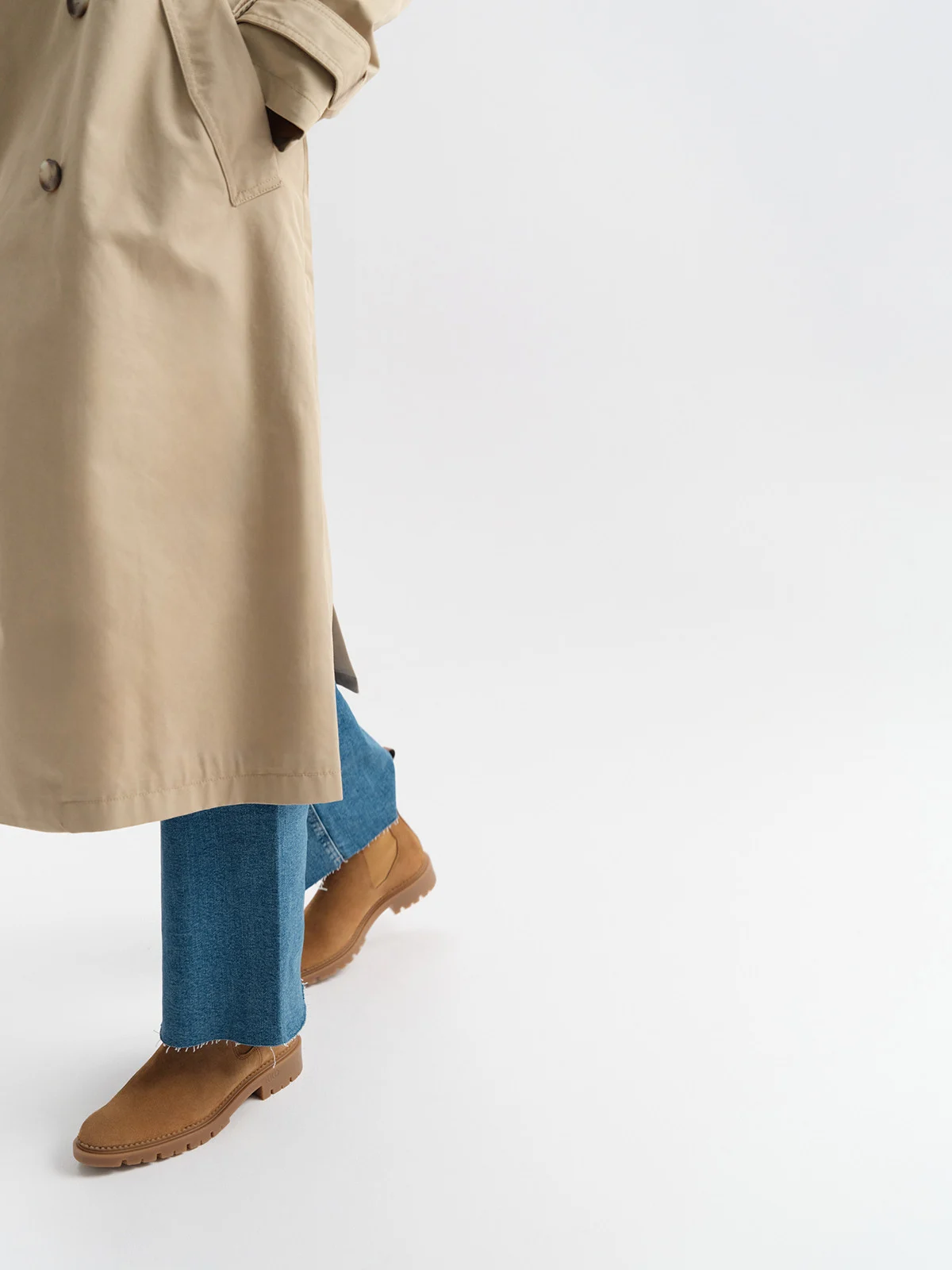 Rude, welurowe sztyblety damskie