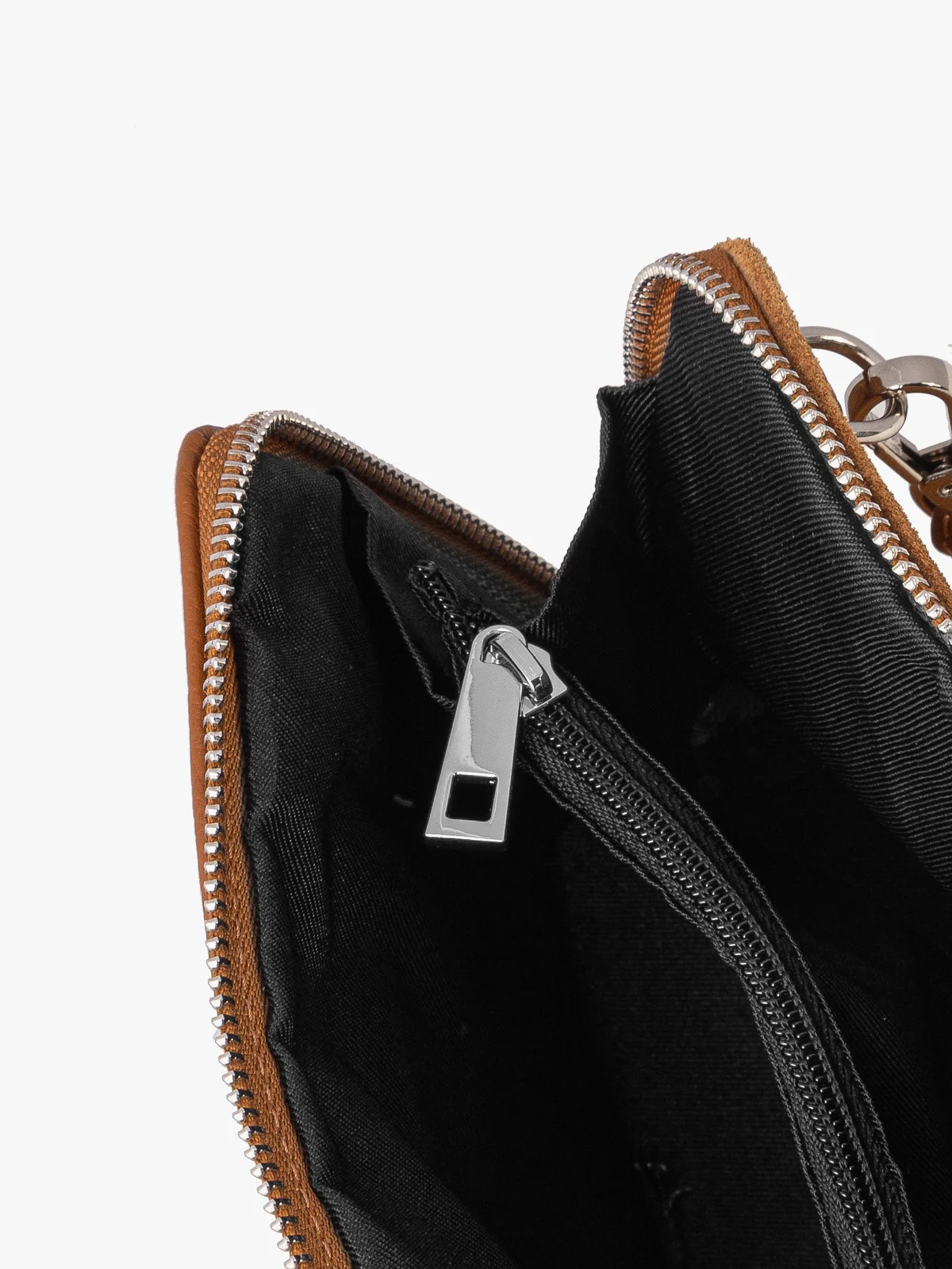 Mała ruda torebka na ramię