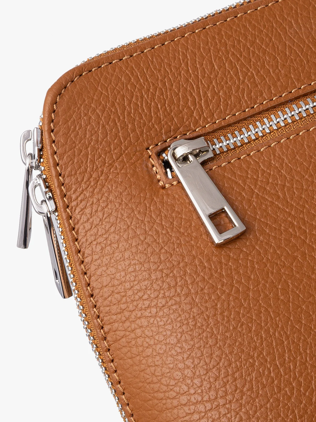 Mała ruda torebka na ramię