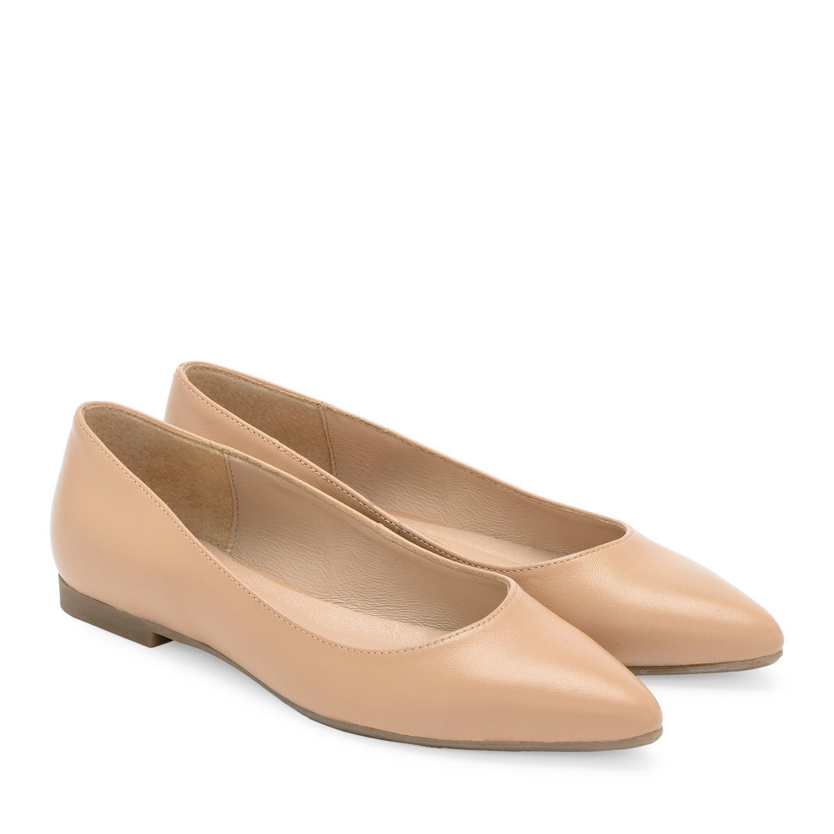 Baleriny z noskiem w szpic