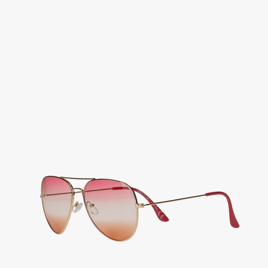 Okulary przeciwsłoneczne typu pilotki z kolorowymi szkłami