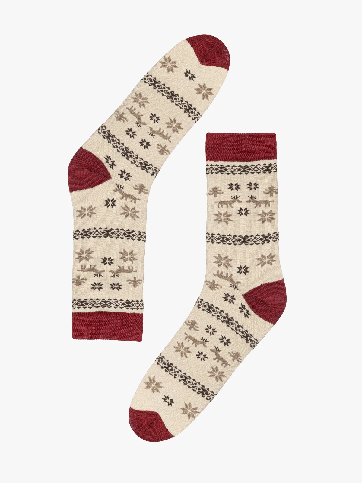 Bawełniane skarpety w ozdobny print