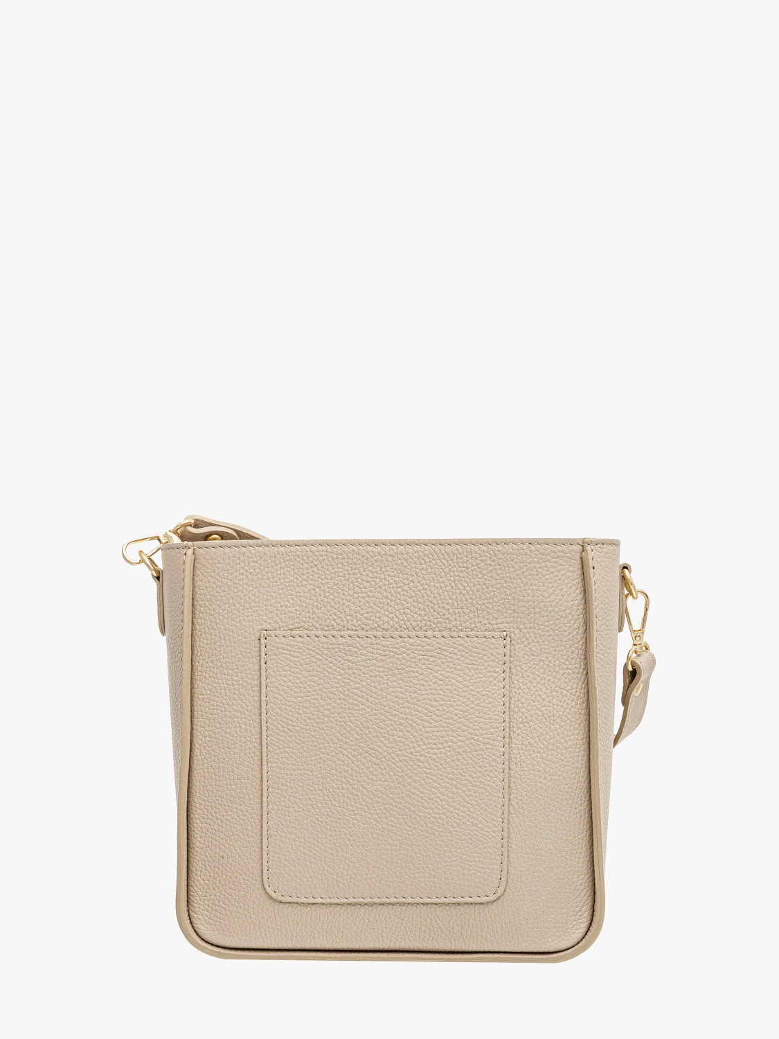 Beżowa torebka średniej wielkości