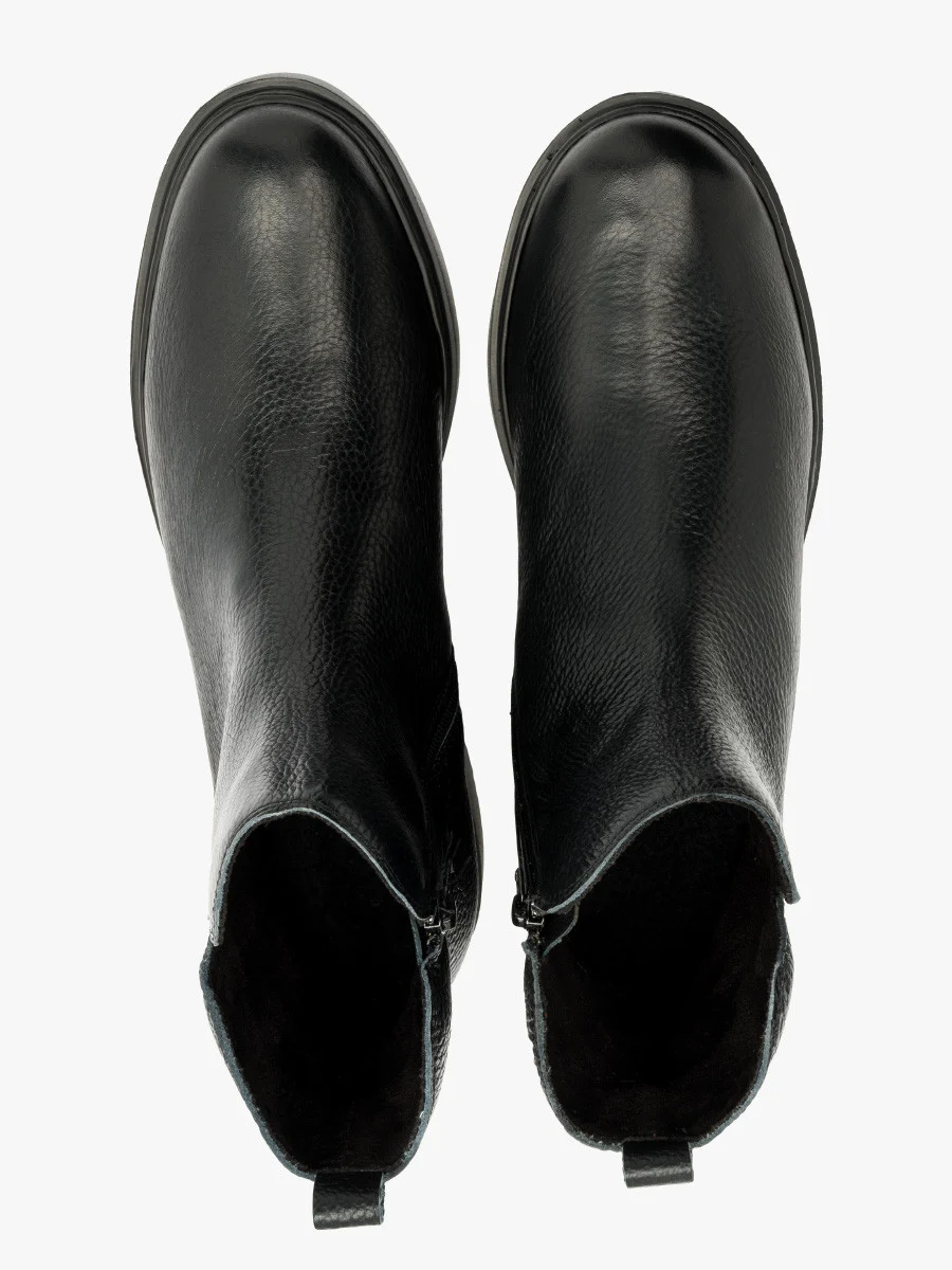 Czarne botki damskie