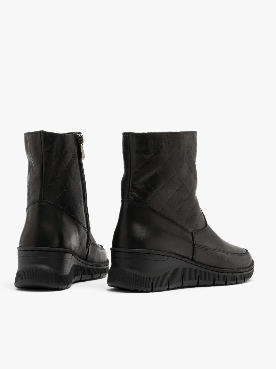 Czarne botki damskie