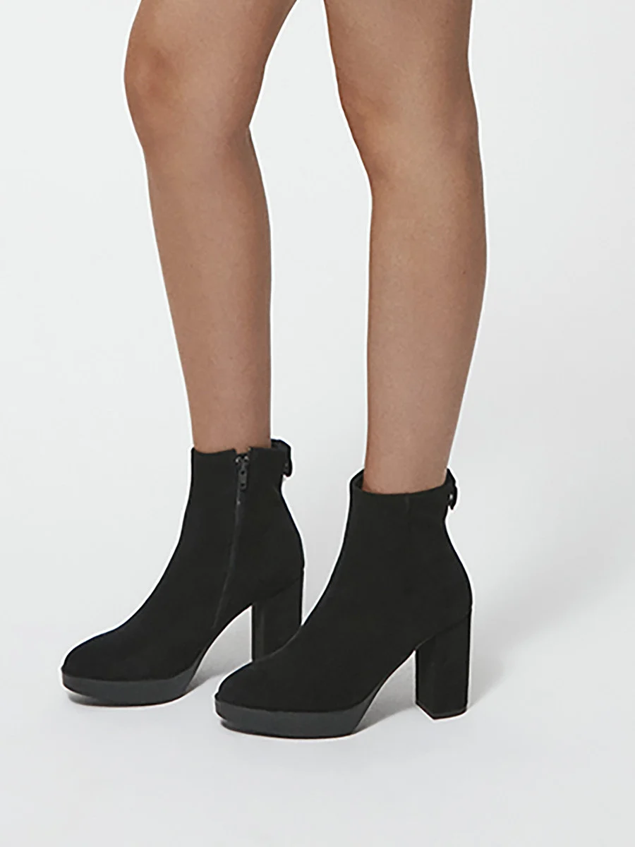 Czarne botki damski