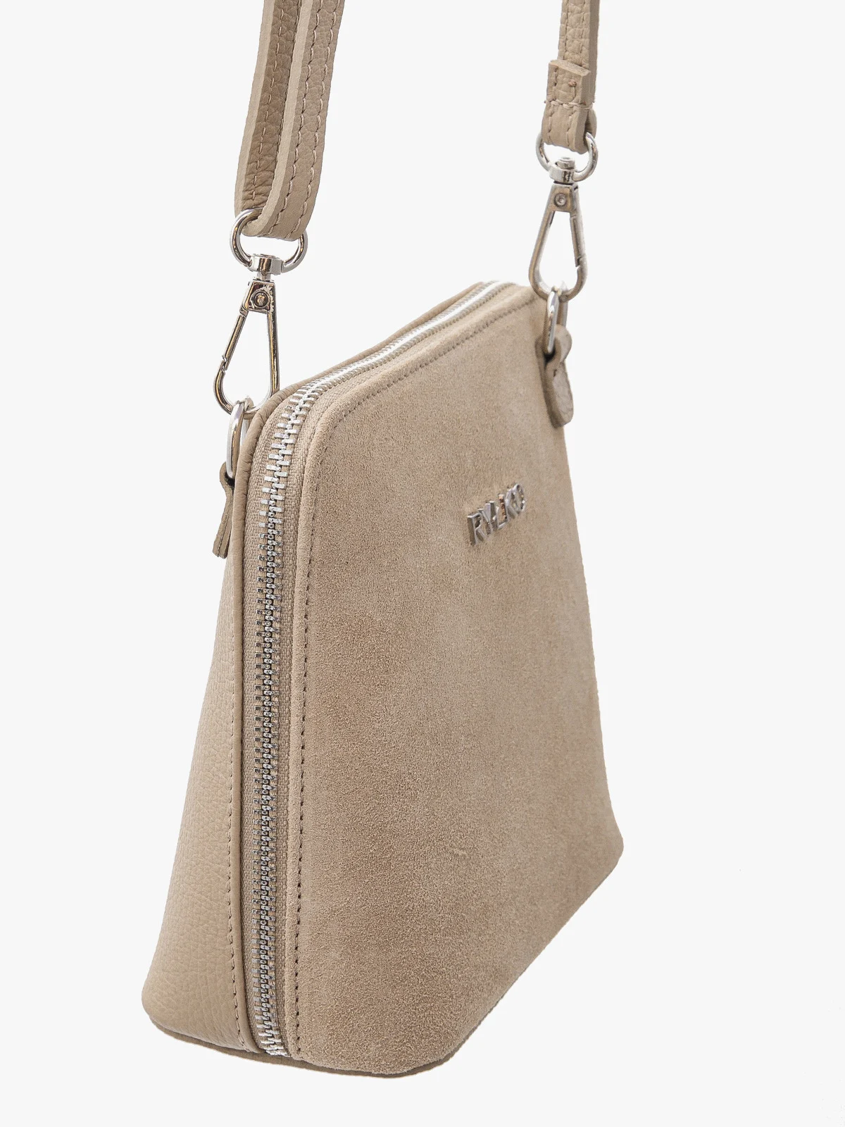 Mała beżowa torebka na ramię