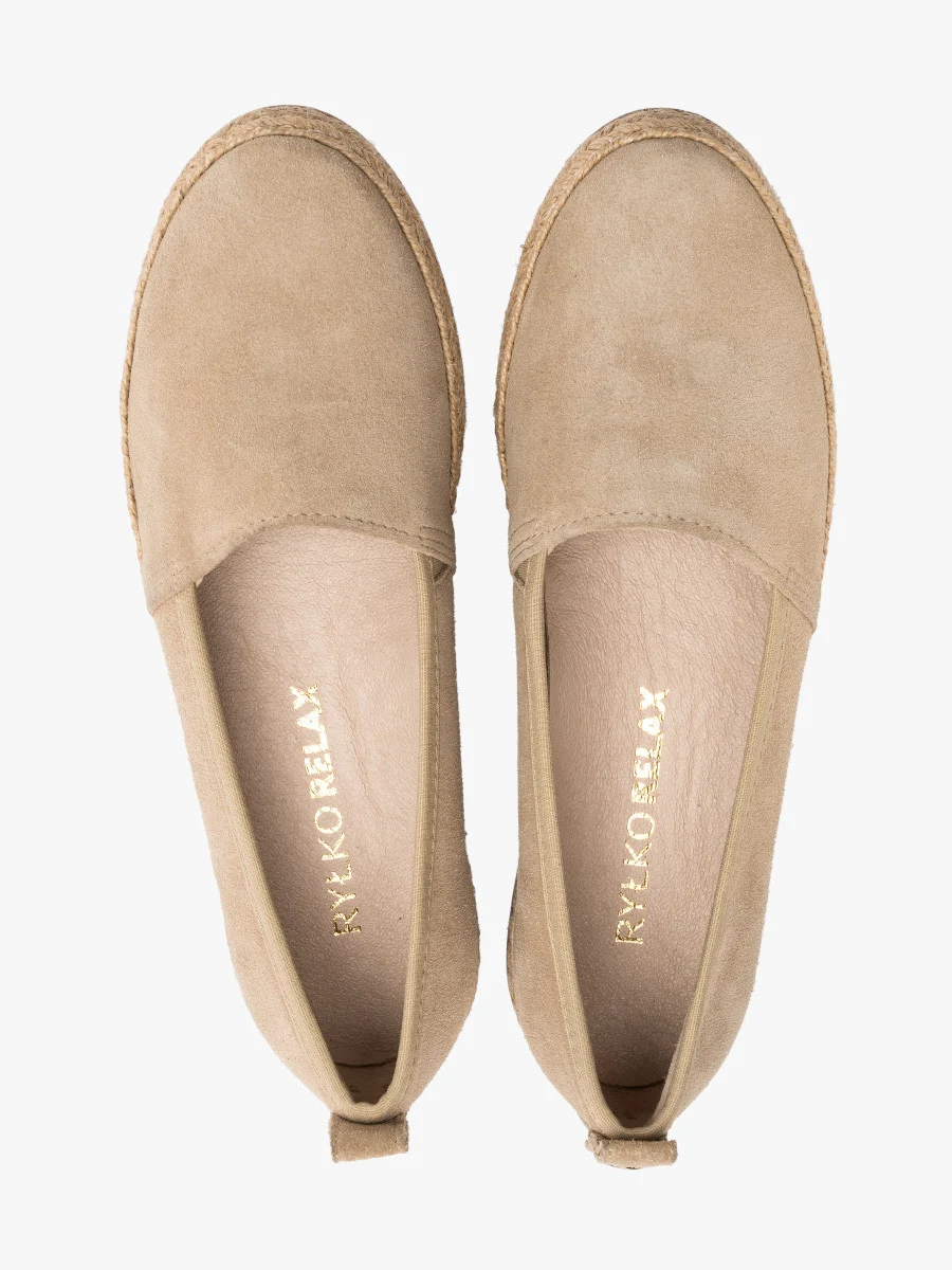 Piaskowe espadryle