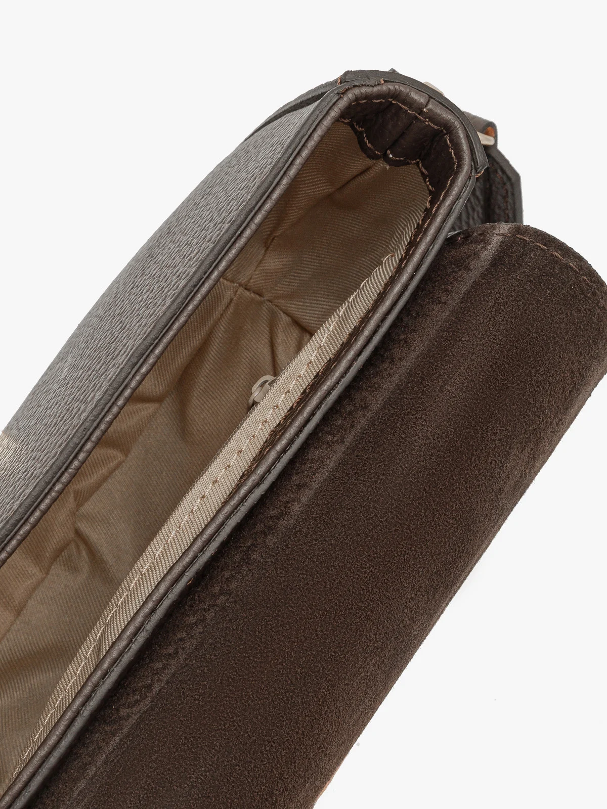 Mała, elegancka torebka damska ze złotymi detalami