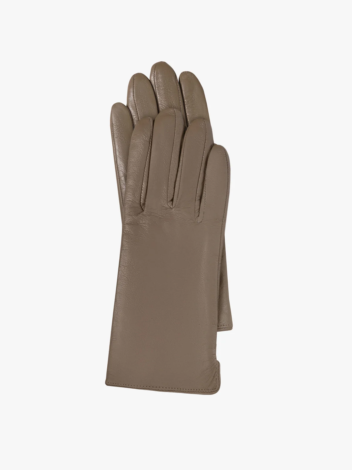 Klasyczne, skórzane rękawiczki damskie