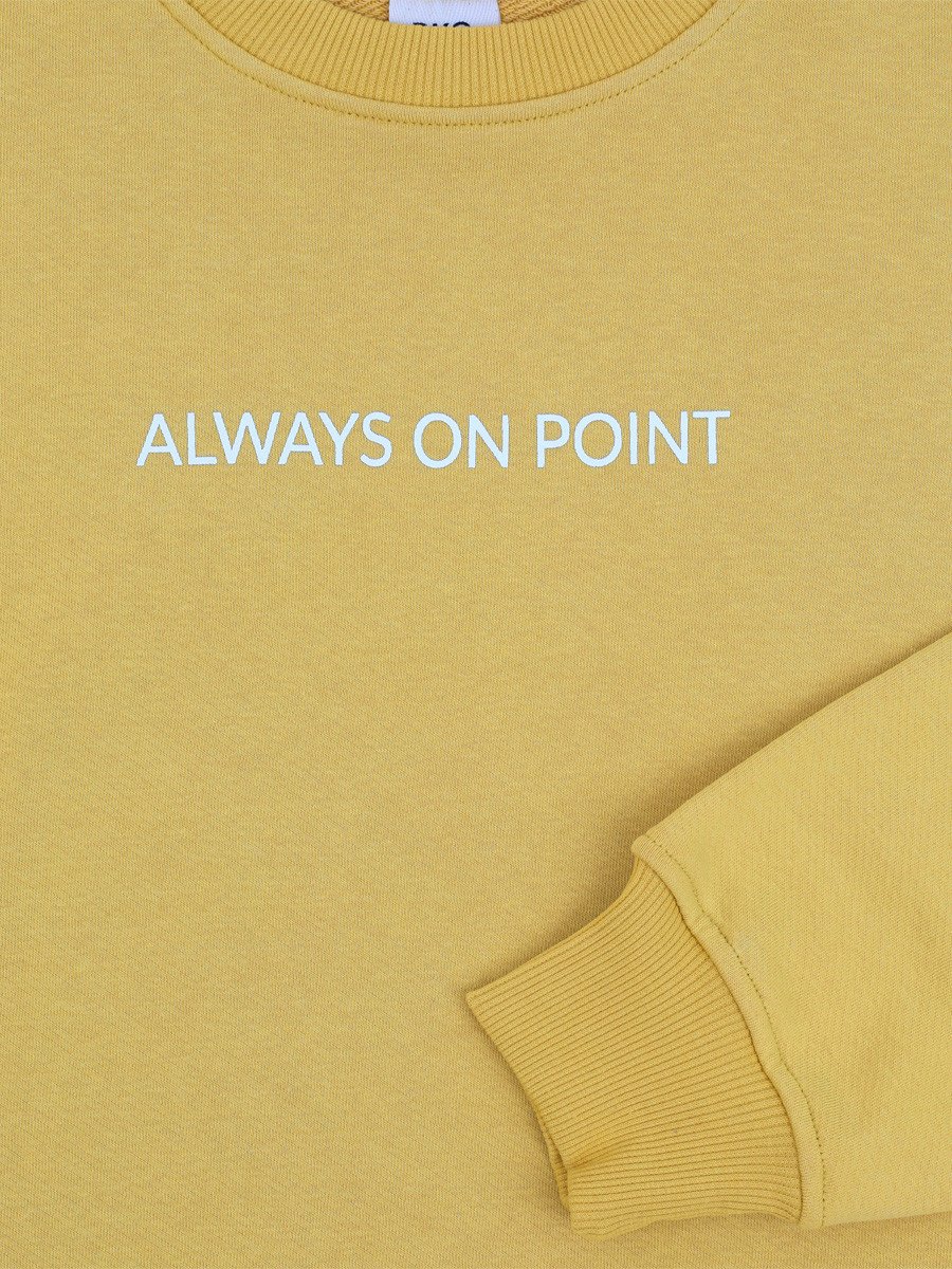 Żółta bluza oversize