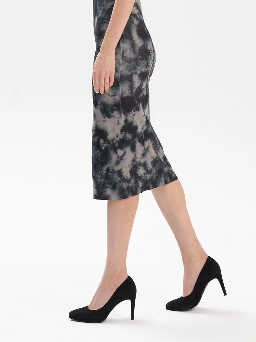 Czarne czółenka na szpilce