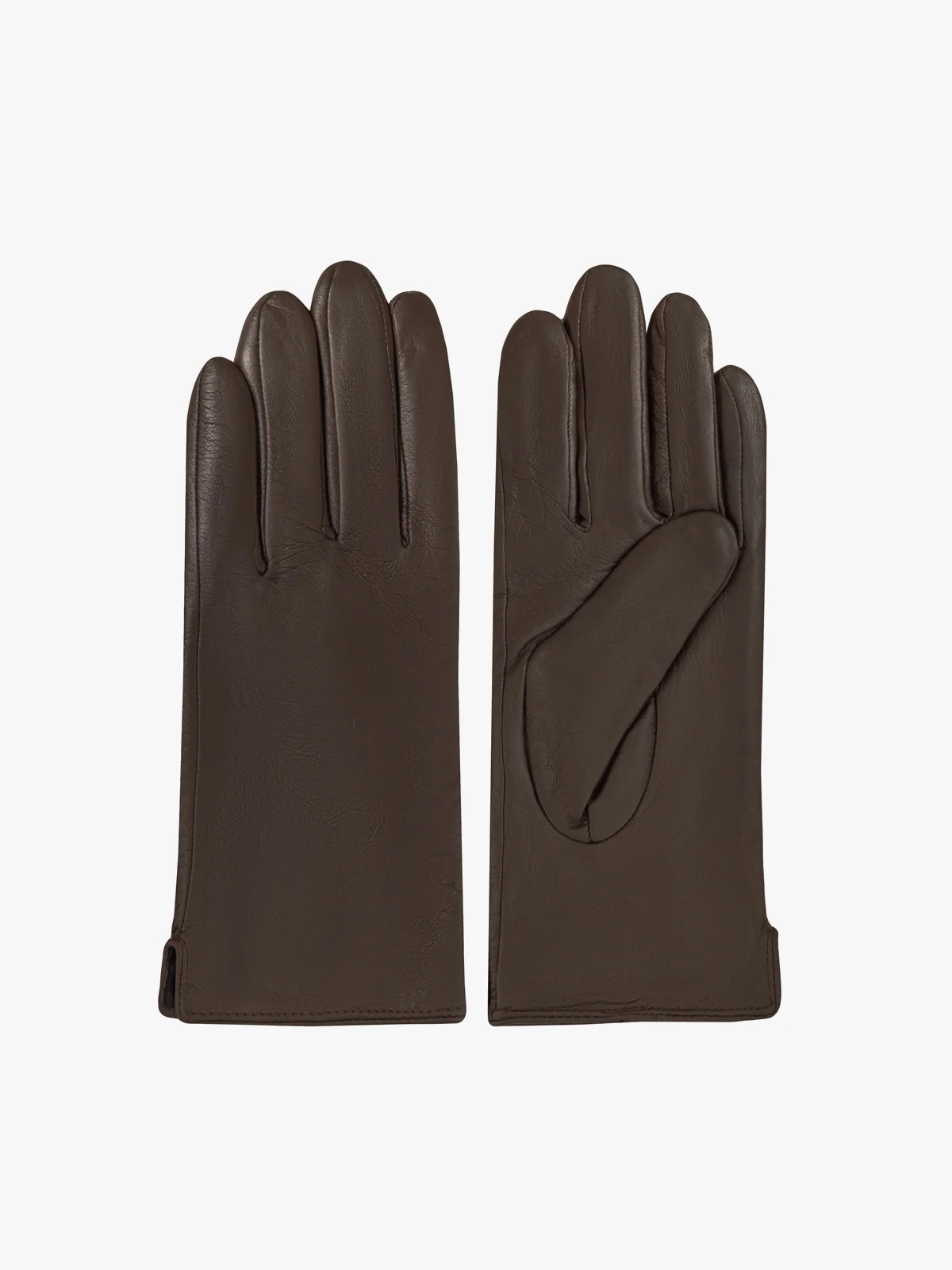 Klasyczne, skórzane rękawiczki damskie