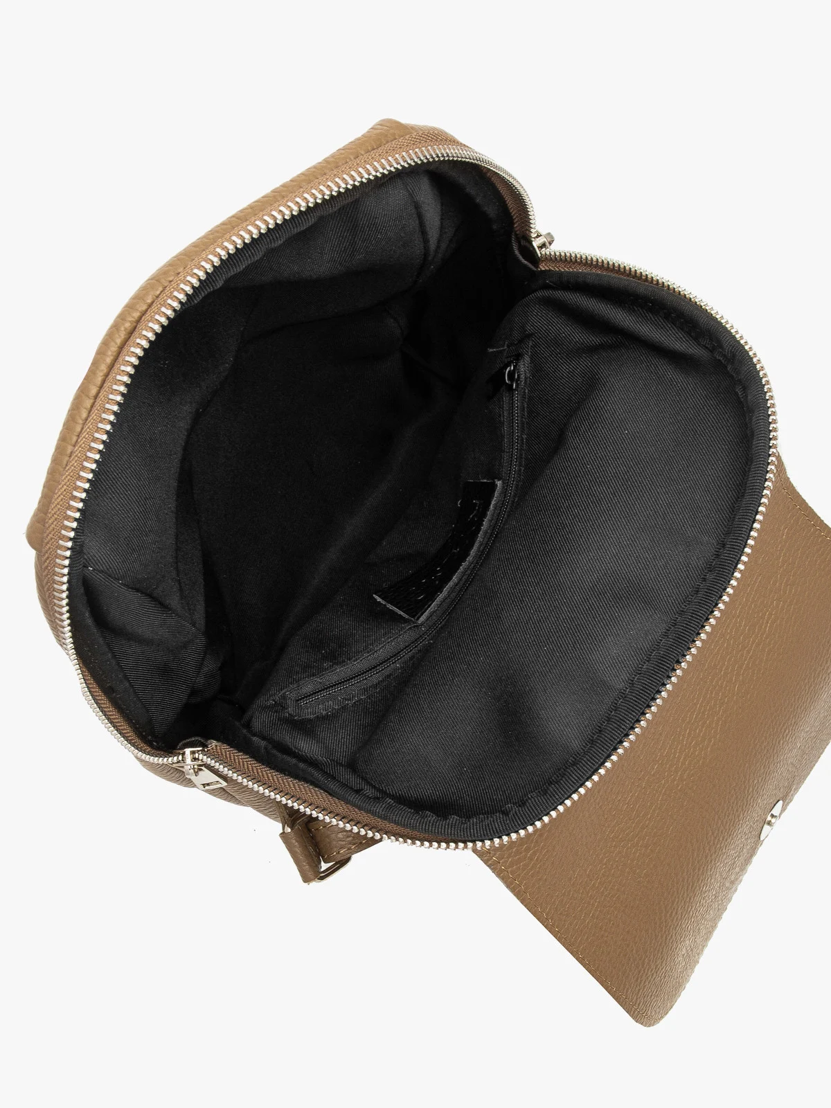 Beżowy plecak damski średniej wielkości