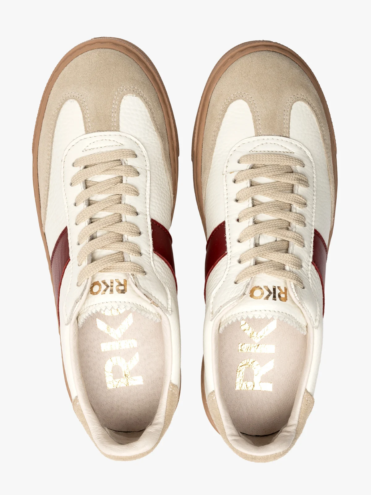 Wielobarwne sportowe półbuty damskie