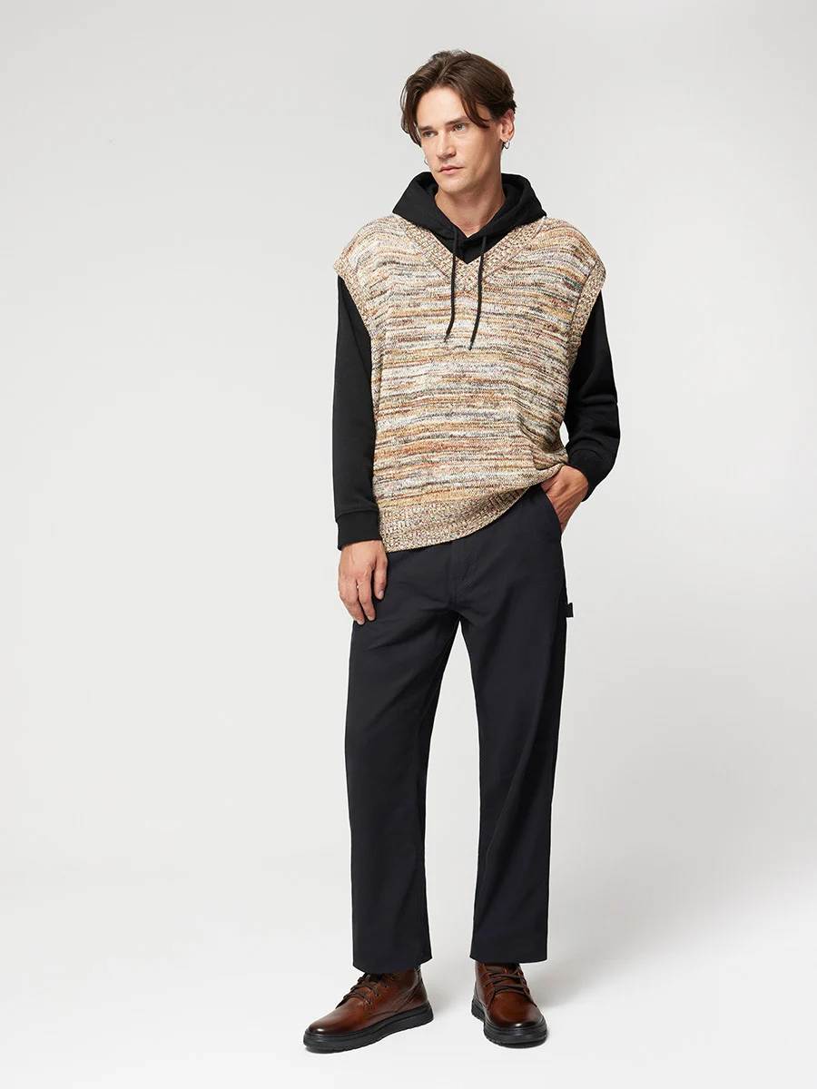 Brązowy trzewik męski