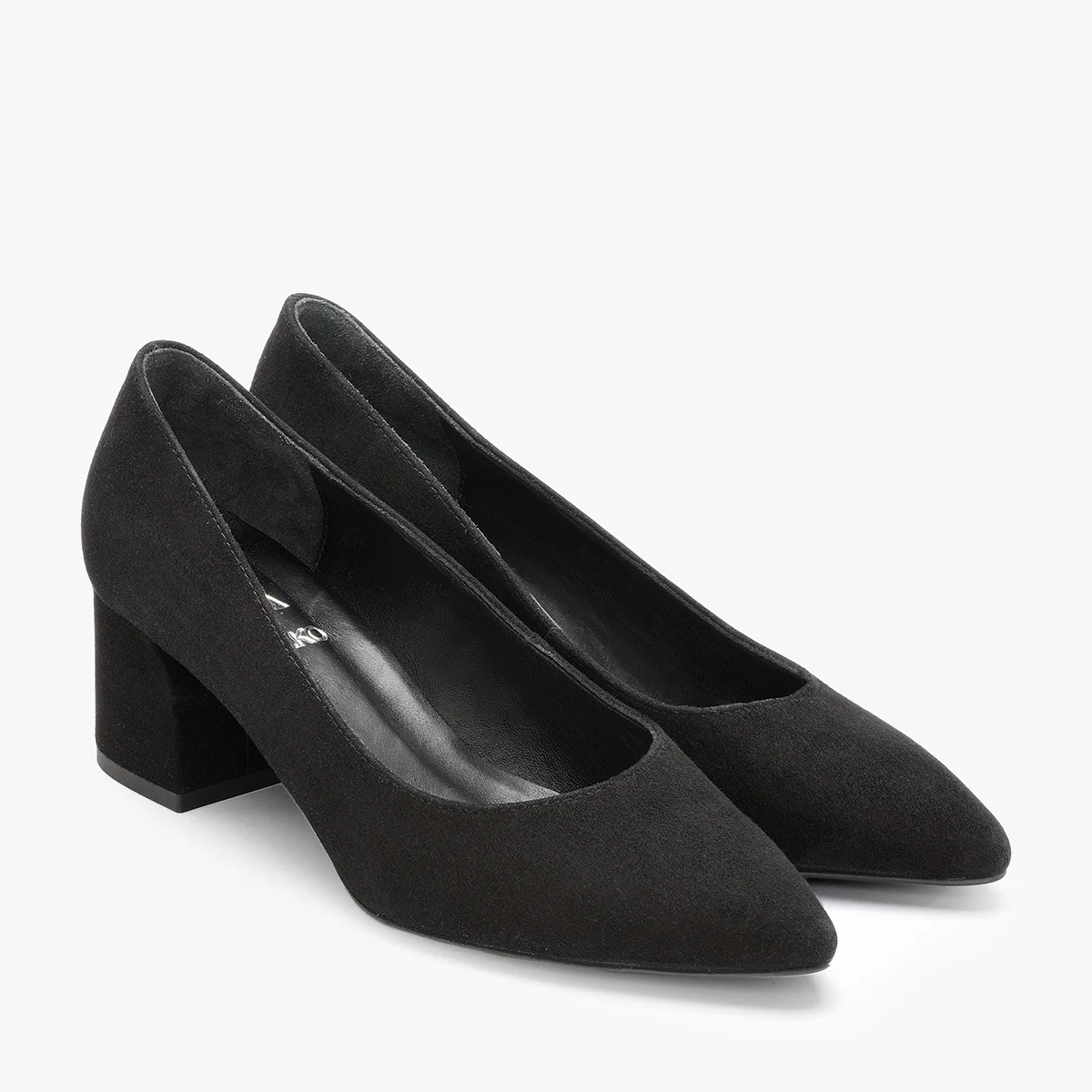 Czółenka na klocku