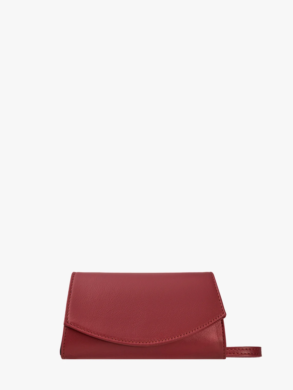 Elegancka bordowa torebka damska