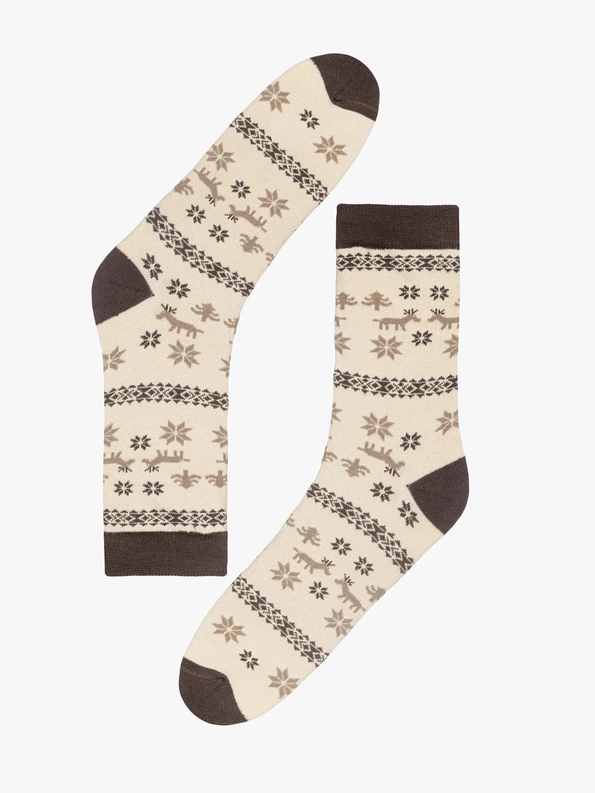 Bawełniane skarpety w ozdobny print