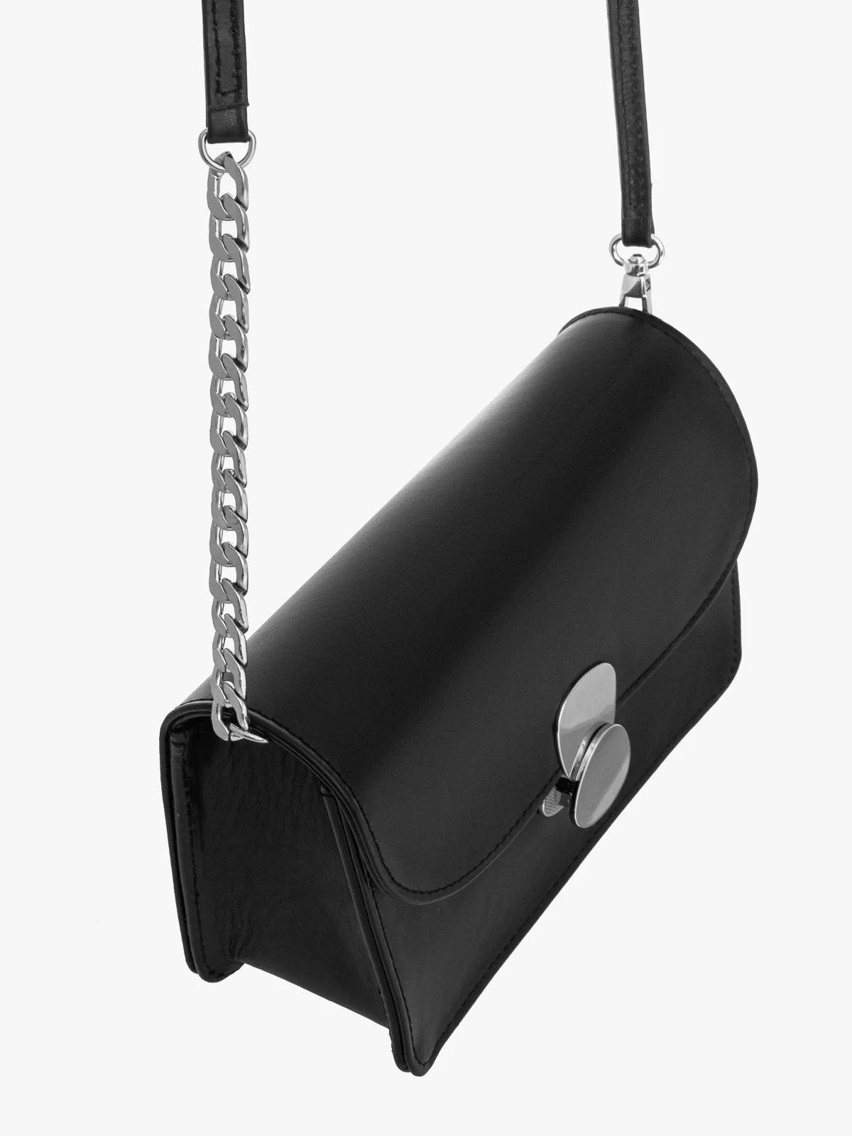 Elegancka, czarna torebka