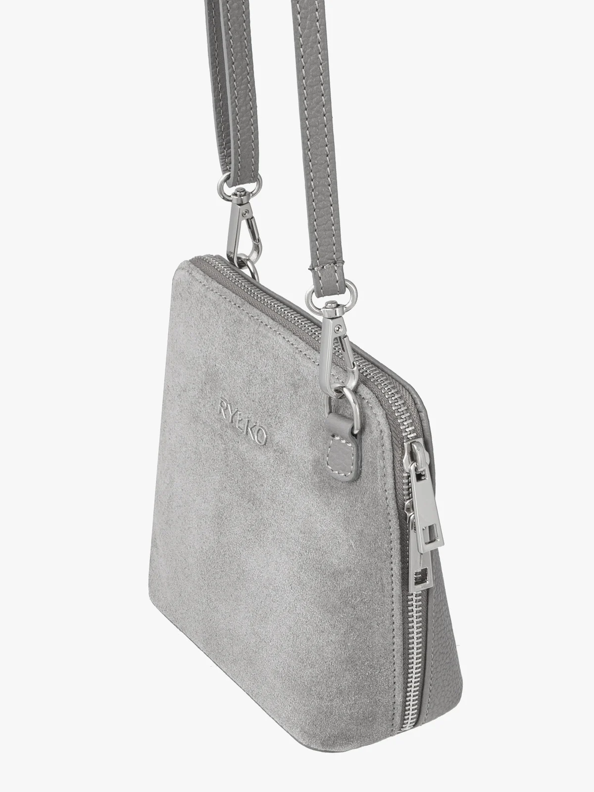 Mała szara torebka na ramię