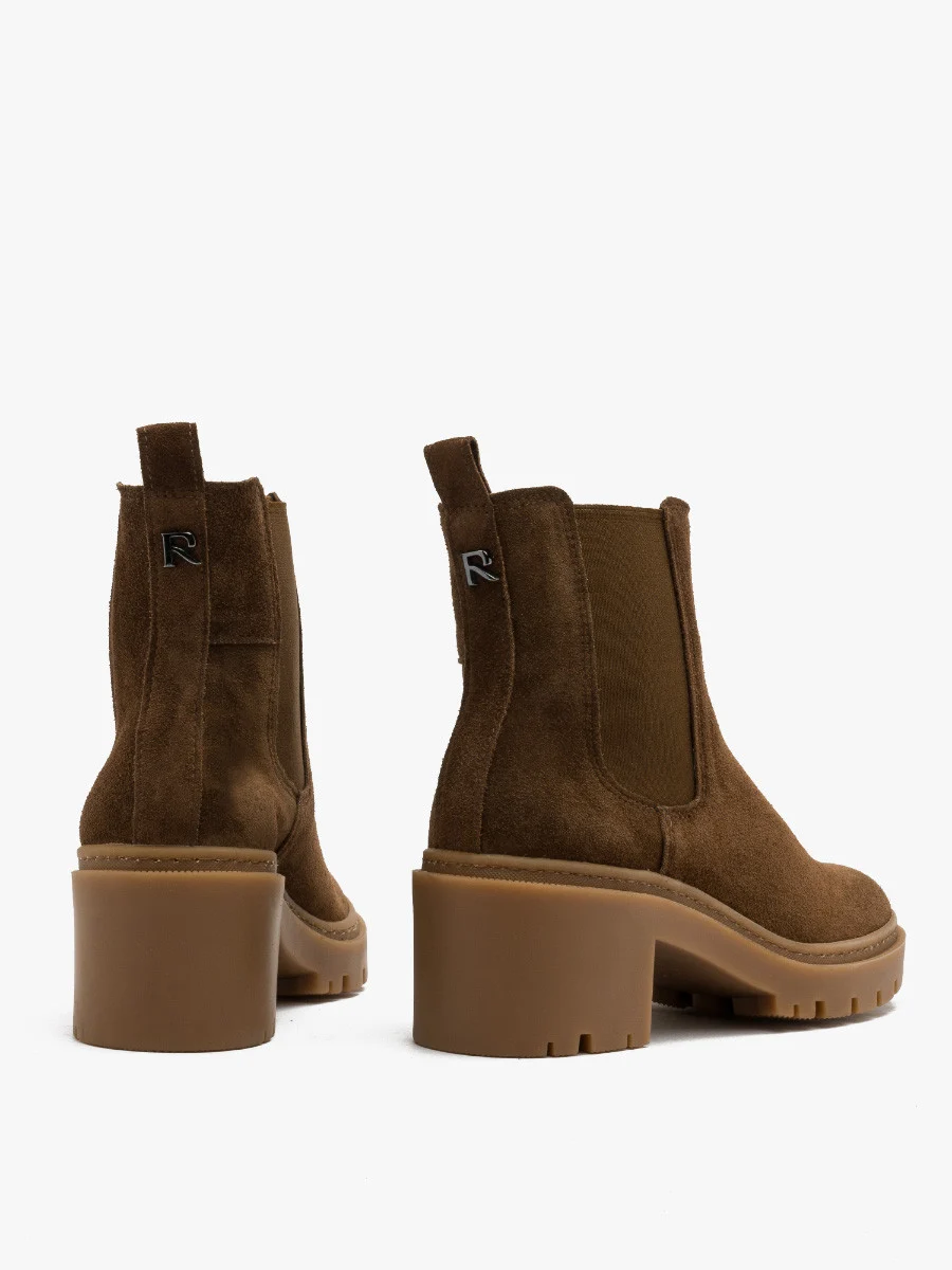 Brązowe sztyblety damskie