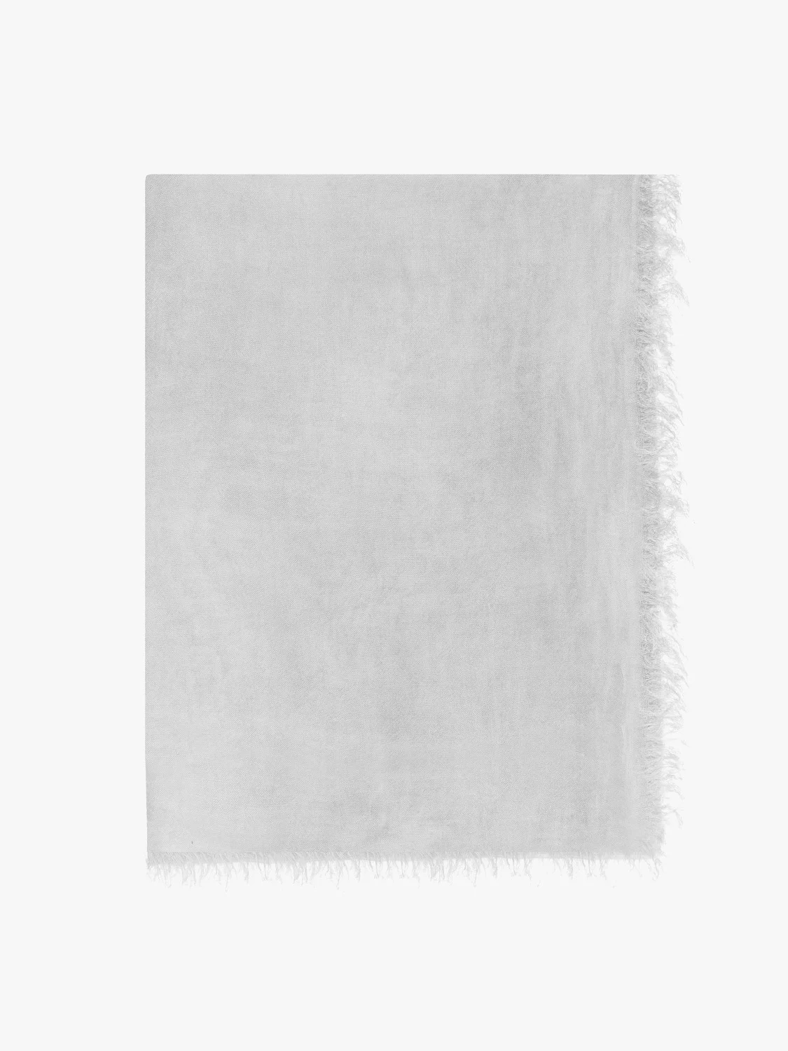 Jasnoszary szal damski