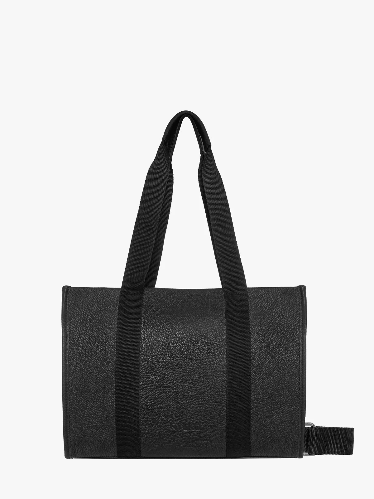 Duża torebka shopperka z dwoma paskami