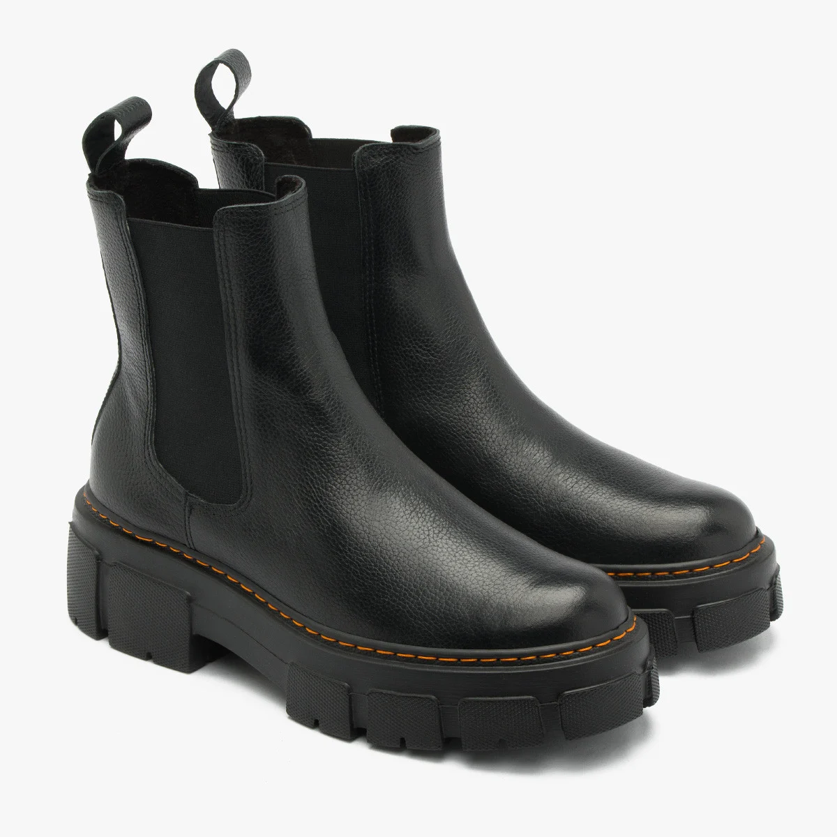 Czarne sztybety damskie na lekkiej podeszwie