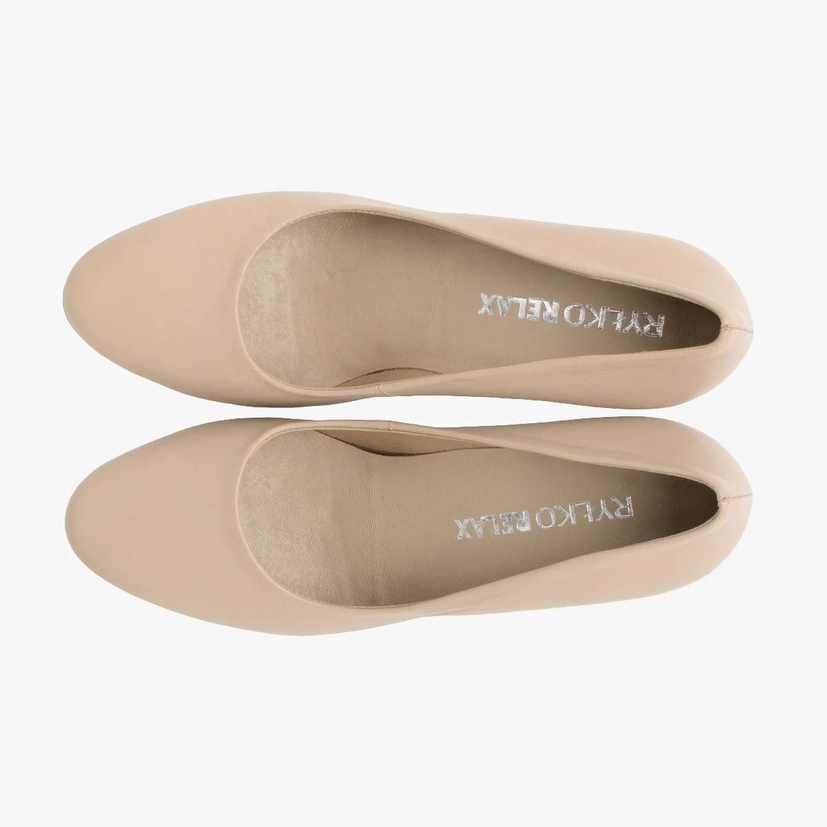 BEŻOWE CZÓŁENKA NA SŁUPKU