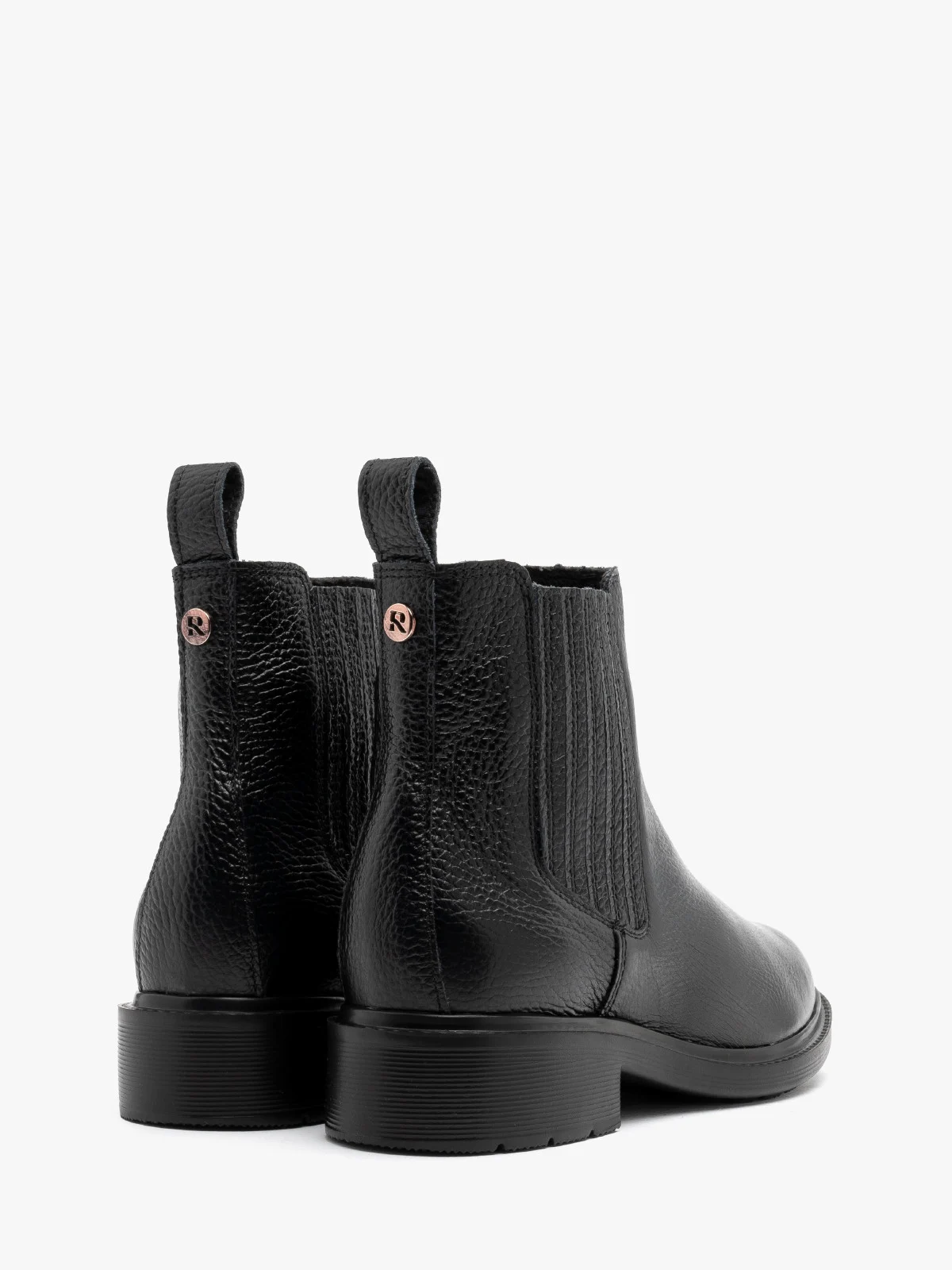 Sztyblety damskie z dekoracyjnymi naszyciami na gumie