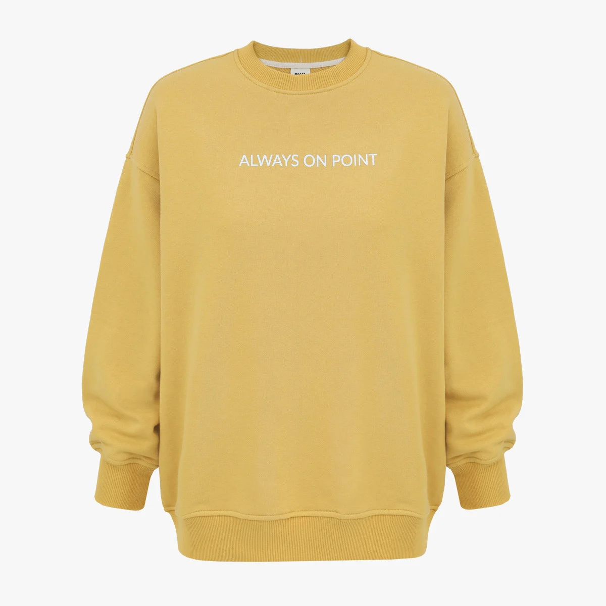 Żółta bluza oversize