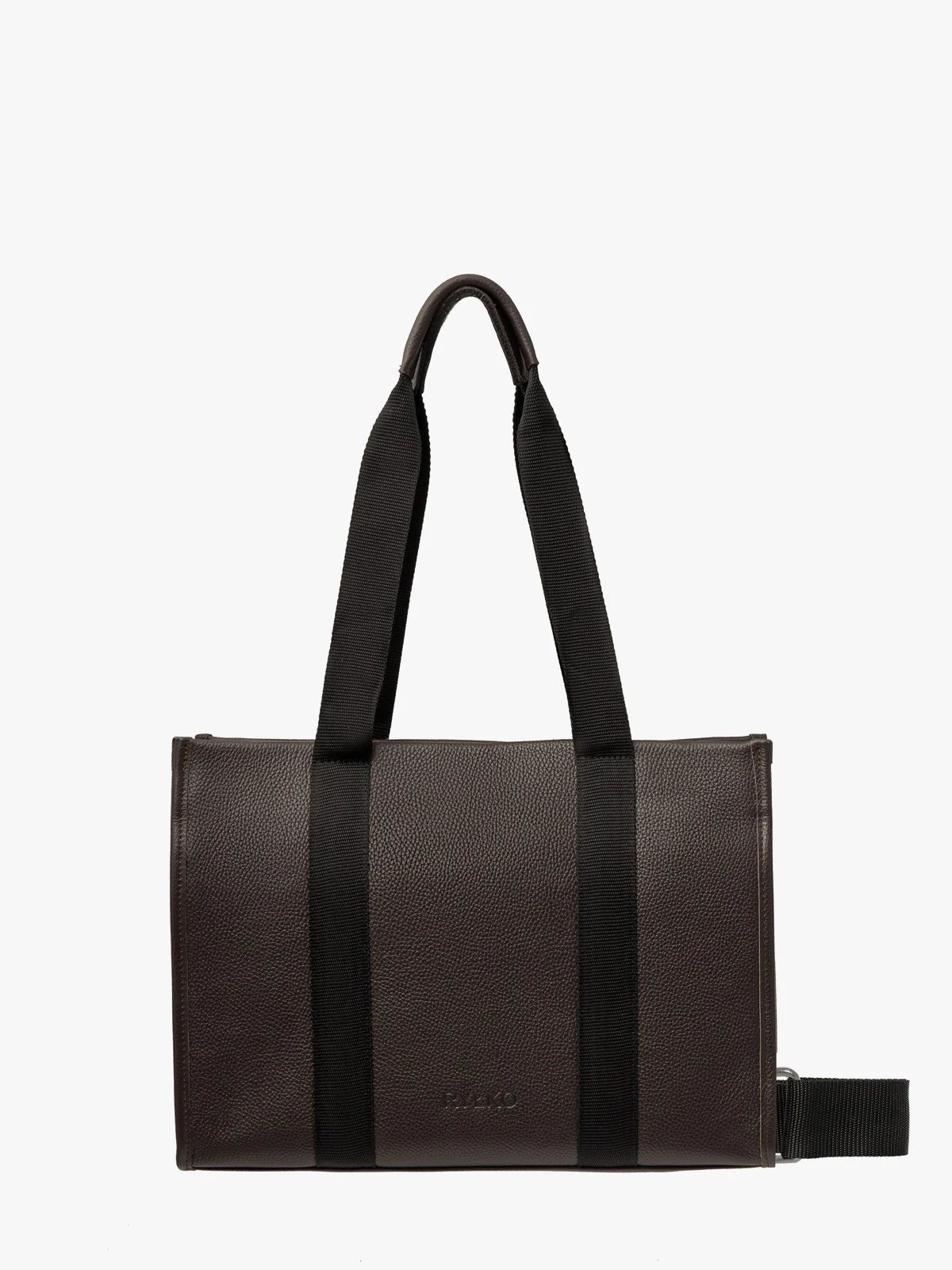 Duża torebka shopperka z dwoma paskami