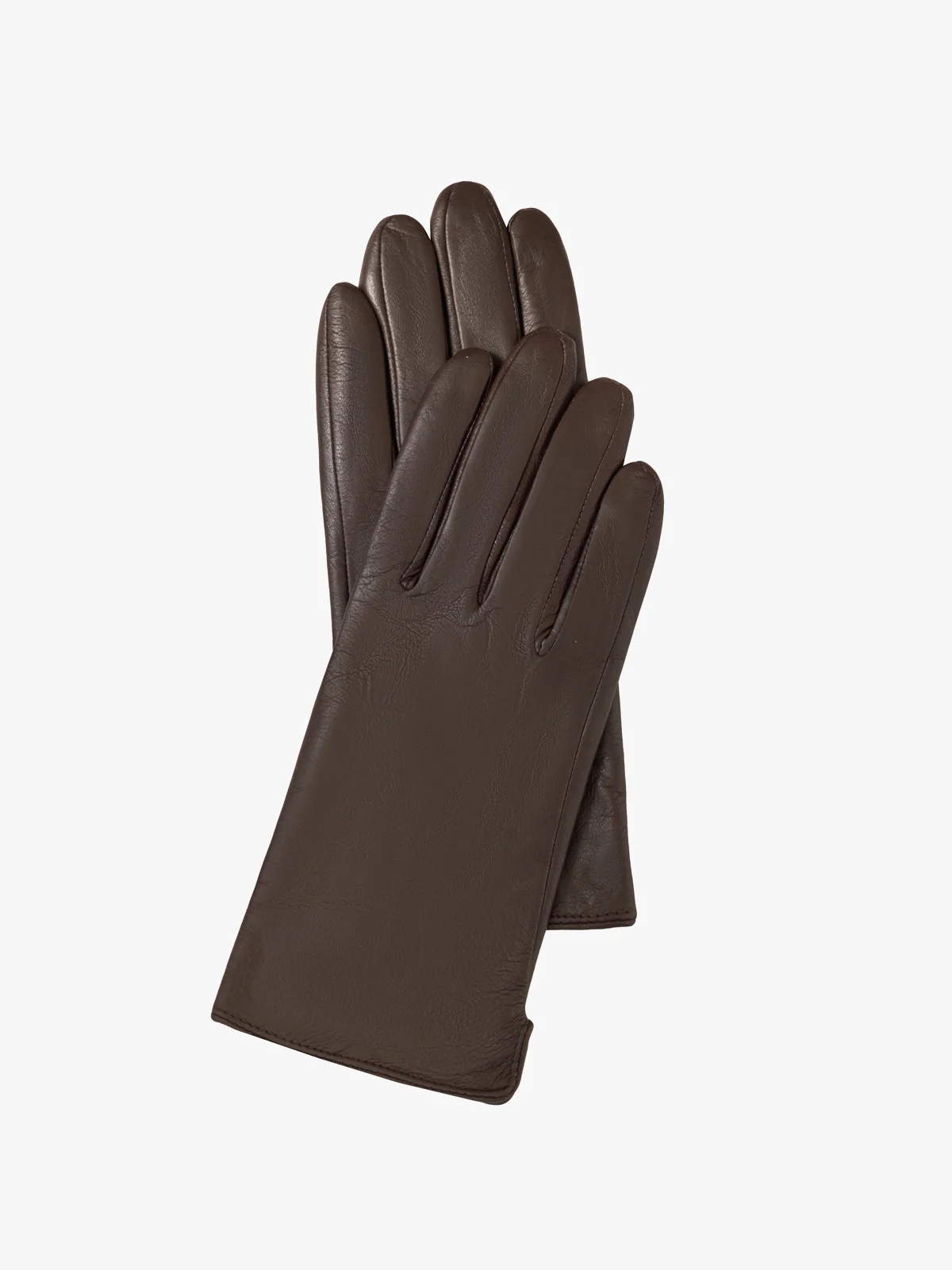 Klasyczne, skórzane rękawiczki damskie