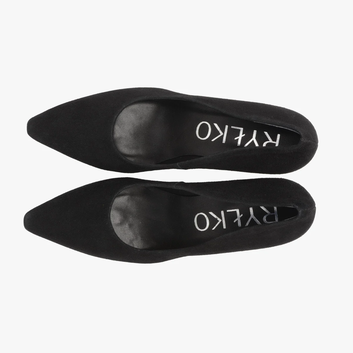 Czarne czółenka na szpilce