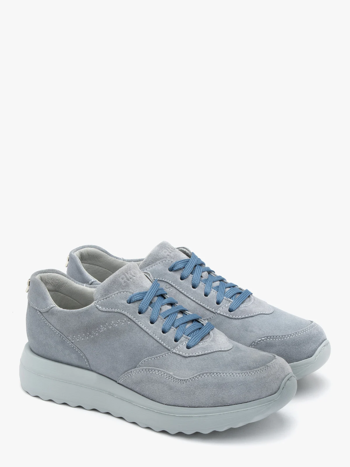 Niebieskie sportowe półbuty