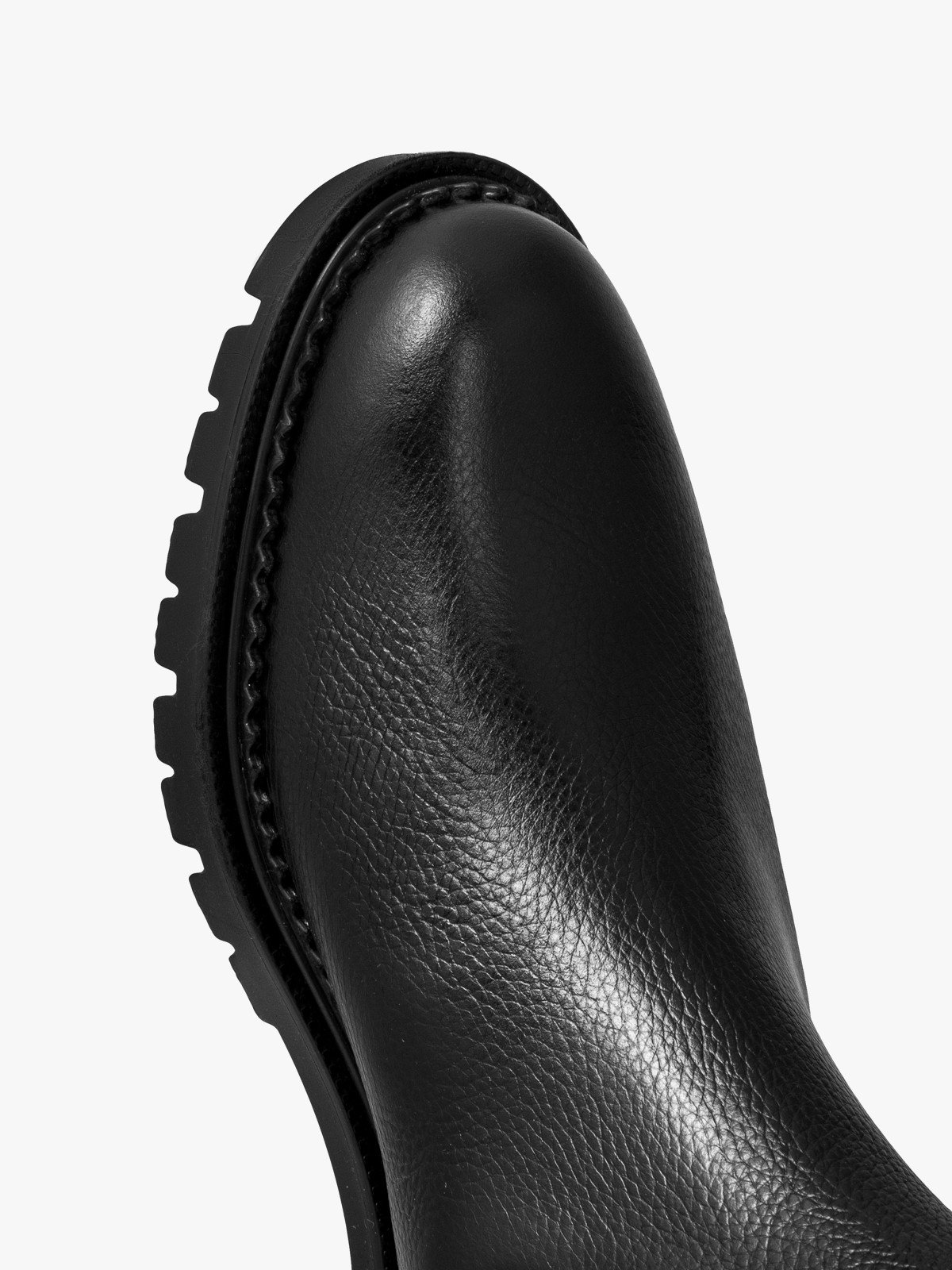 Czarne sztyblety damskie z elastyczną tkaniną