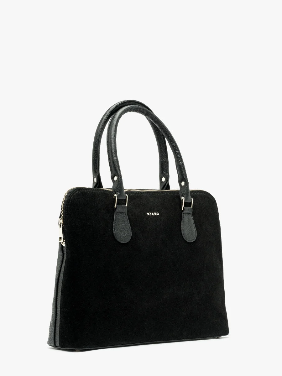 Czarna torba na laptopa lub tablet