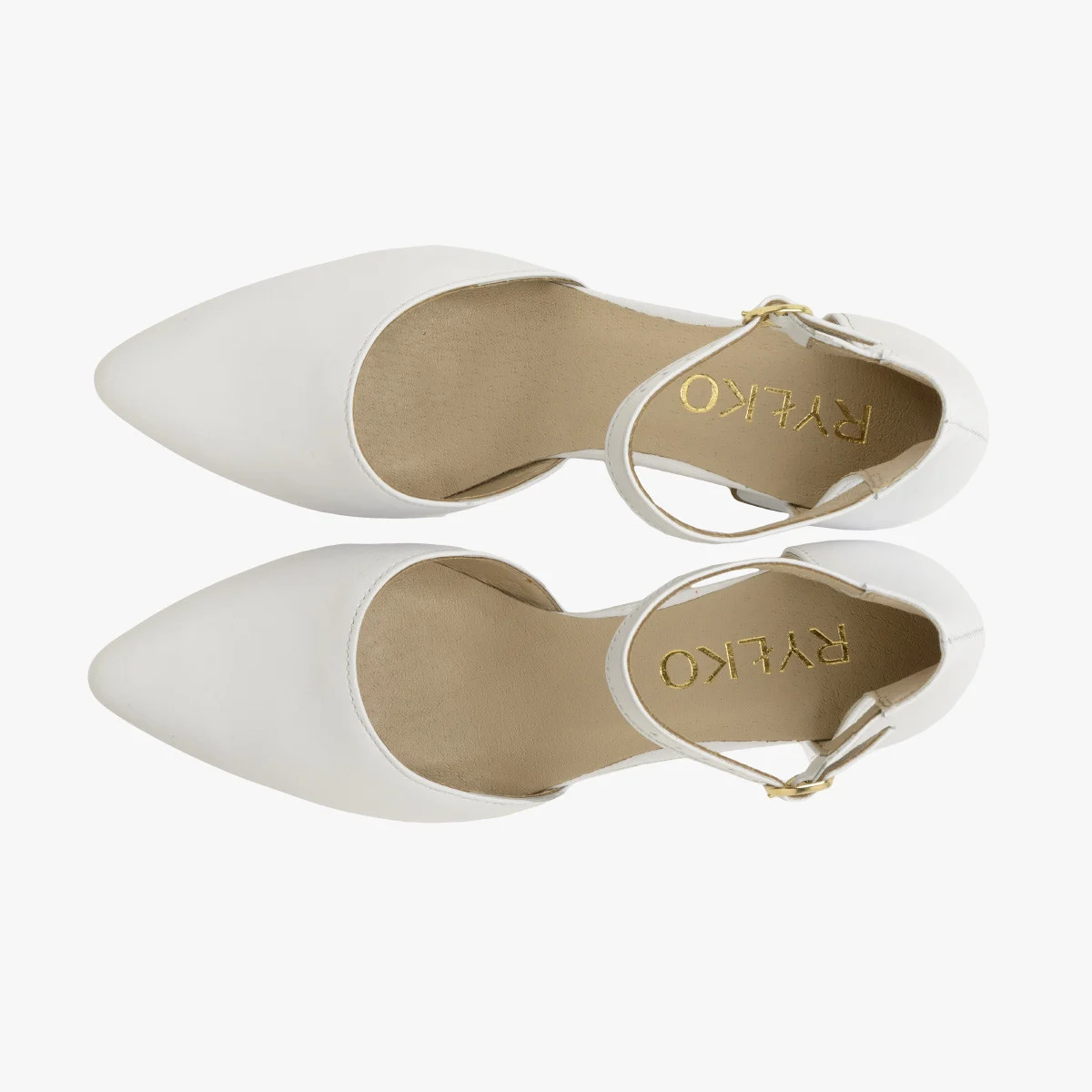 Czółenka na klocku