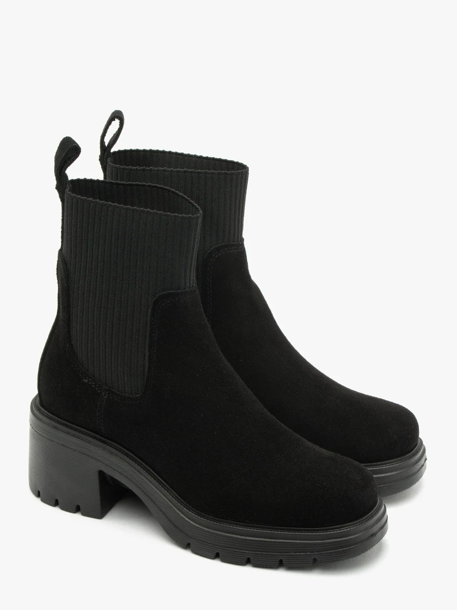 Czarne sztyblety damskie