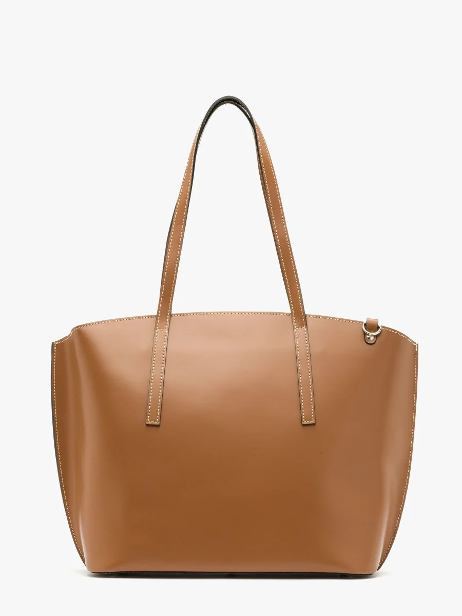 Brązowa pojemna torebka