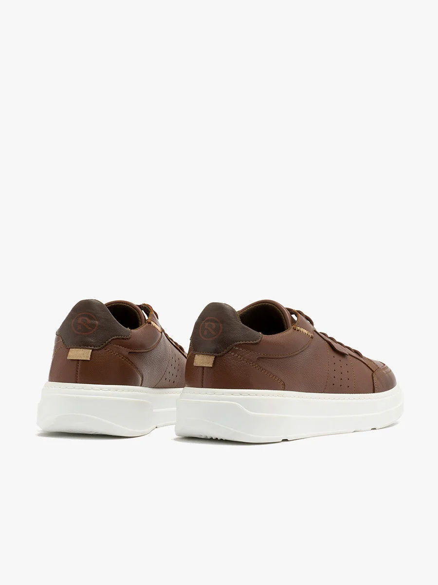 Brązowe półbuty sportowe