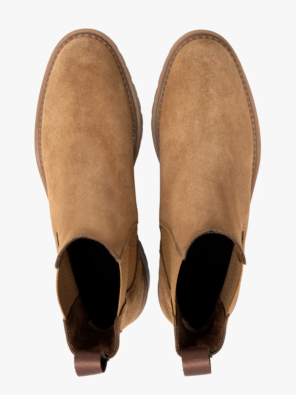 Rude, welurowe sztyblety damskie