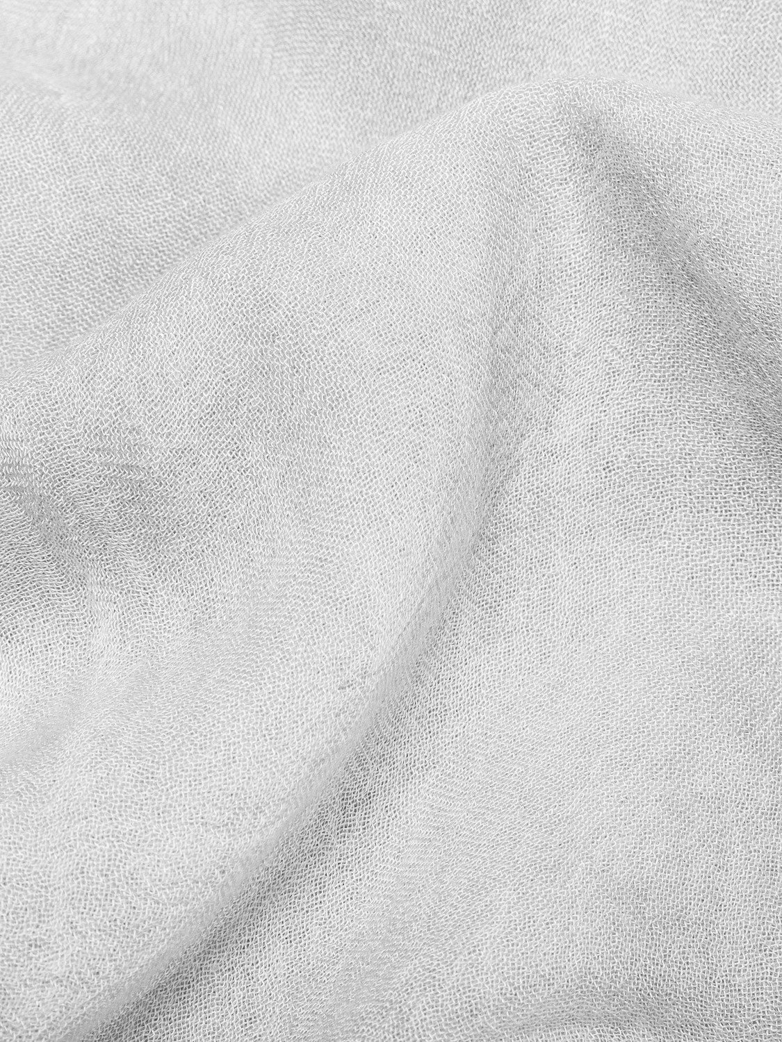 Jasnoszary szal damski